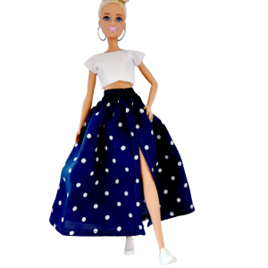 20220511 142807 removebg preview 300x300 sukienka dla lalki barbie w groszki